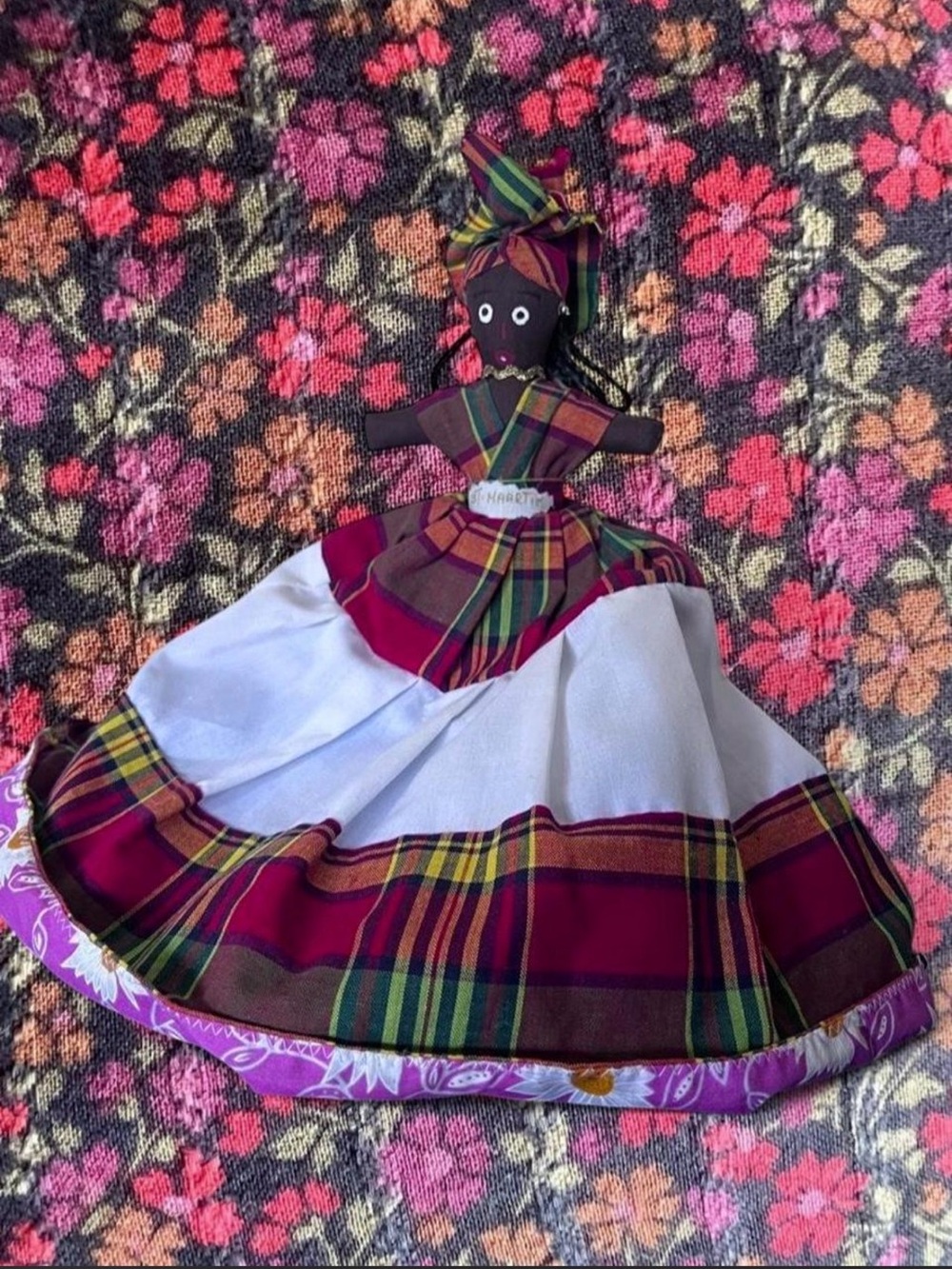 Black Fancy St. Martin Woman 2 in 1 ragdoll  Handmade